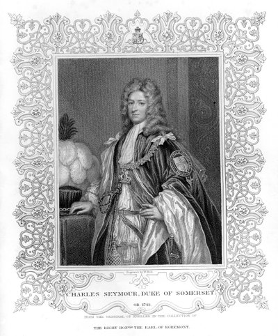 Portrait of Charles Seymour, Duke of Somerset by English School